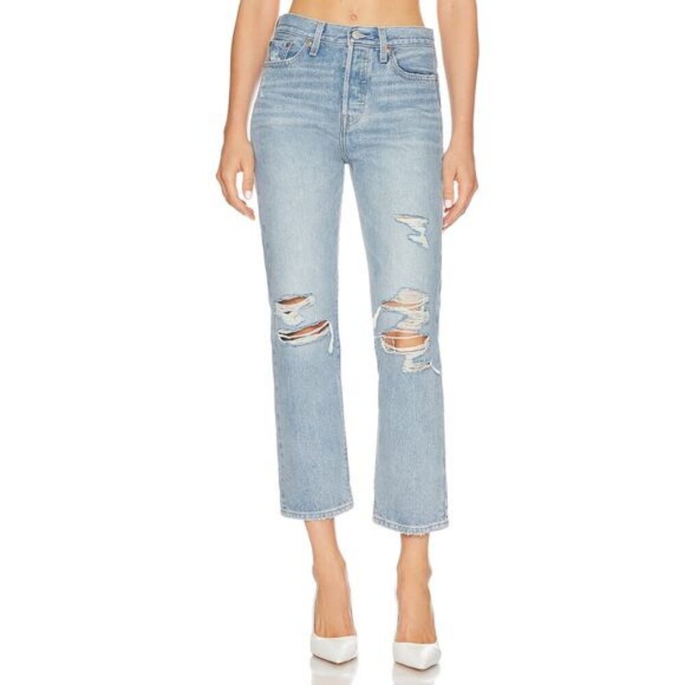 Levi's Wedgie Straight Jean Size 24 Probably Okay Blue